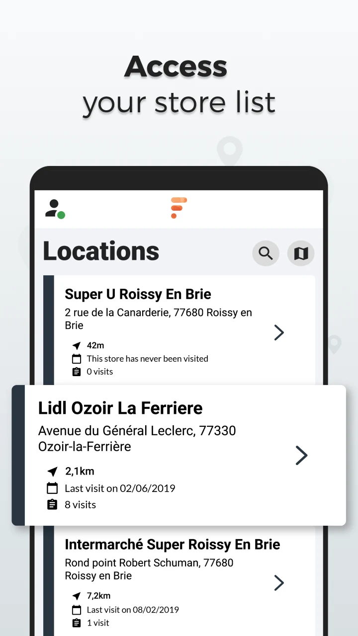 Focus - Mobile CRM, by Roamler screenshot