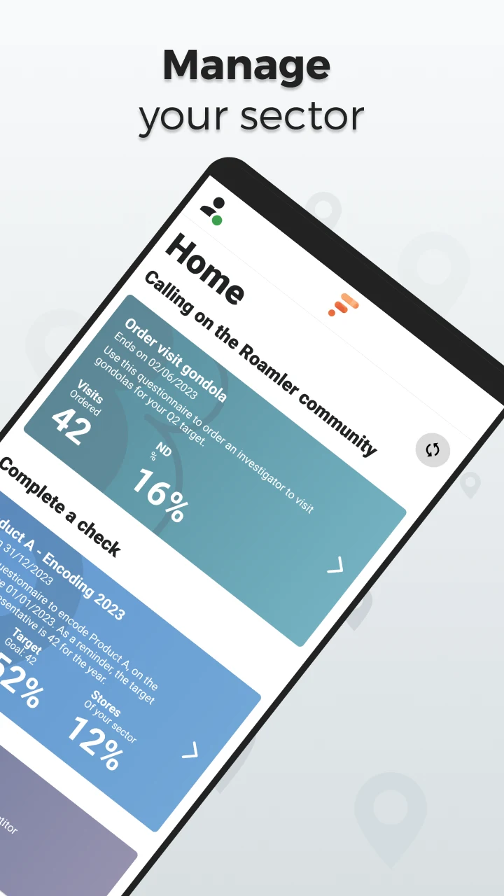 Focus - Mobile CRM, by Roamler screenshot